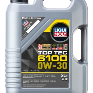 Op = Op Liqui Moly Top Tec 6100 0w30 Motorolie 5 liter